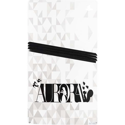 Disney Princess Aurora Chromatic PS5 Pro Bundle Skin