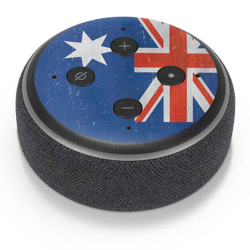 Australia Flag Distressed Amazon Echo Dot Skin