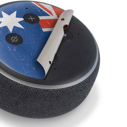 Australia Flag Distressed Amazon Echo Dot Skin