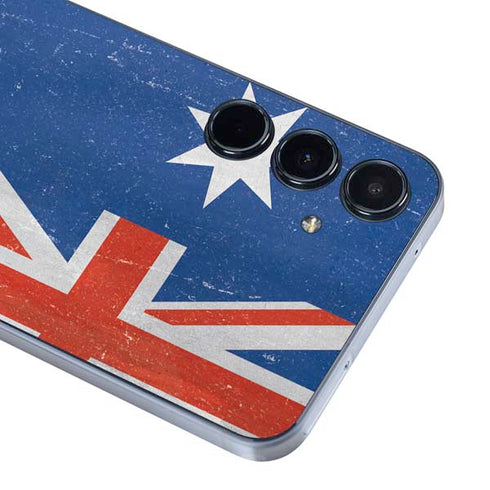 Australia Flag Distressed Galaxy A36 5G Skin