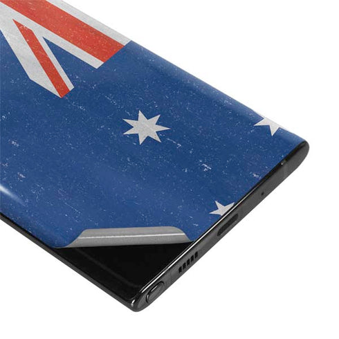 Australia Flag Distressed Galaxy Note 10 Plus Skin