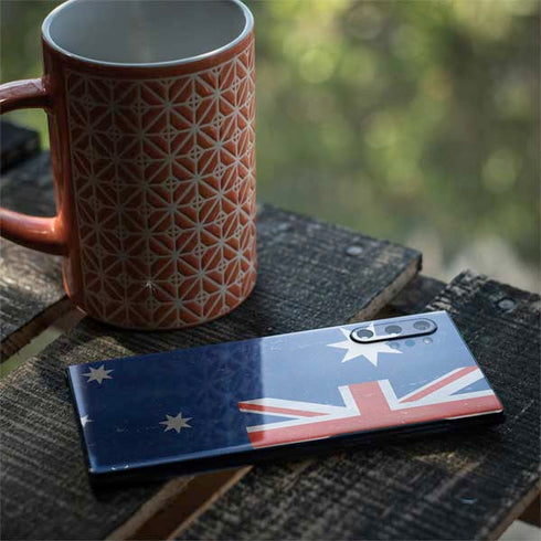 Australia Flag Distressed Galaxy Note 10 Plus Skin