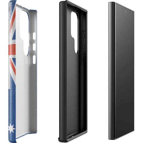 Australia Flag Distressed Galaxy S23 Ultra Pro Case
