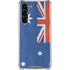 Australia Flag Distressed Galaxy S24 FE Clear Case