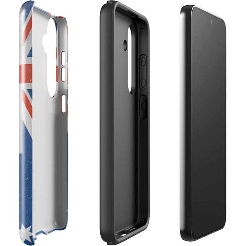 Australia Flag Distressed Galaxy S25 Plus Impact Case