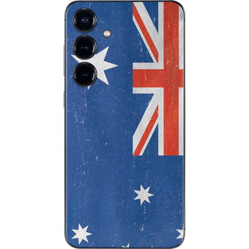 Australia Flag Distressed Galaxy S24 Plus Skin