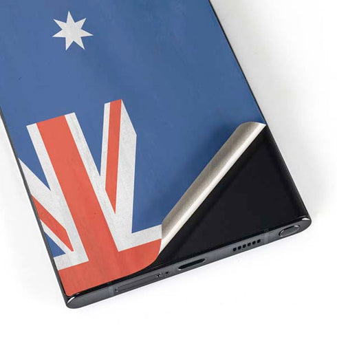 Australia Flag Distressed Galaxy S25 Ultra Skin