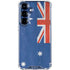 Australia Flag Distressed Galaxy S25 FE Clear Case