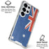 Australia Flag Distressed Galaxy S25 Ultra Clear Case
