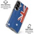 Australia Flag Distressed Galaxy S26 Clear Case