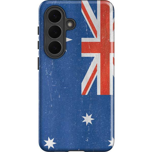 Australia Flag Distressed Galaxy S26 Impact Case