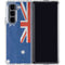 Australia Flag Distressed Galaxy Z Fold5 5G Clear Case