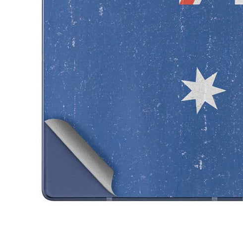 Australia Flag Distressed Galaxy Z Fold6 Skin