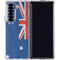 Australia Flag Distressed Galaxy Z Fold7 Clear Case