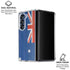 Australia Flag Distressed Galaxy Z Fold7 Clear Case