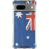 Australia Flag Distressed Google Pixel 8a Clear Case