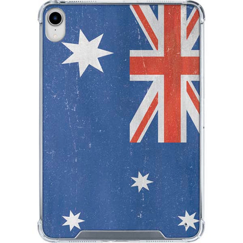 Australia Flag Distressed iPad 11th Gen (2025) Clear Case