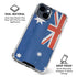 Australia Flag Distressed iPhone 15 Clear Case