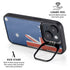 Australia Flag Distressed iPhone 15 Plus Kickstand Case