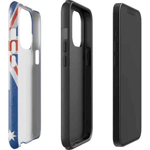 Australia Flag Distressed iPhone 15 Pro Impact Case