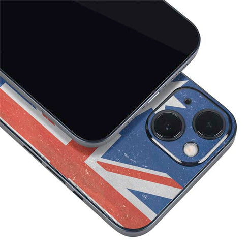 Australia Flag Distressed iPhone 15 Skin