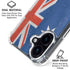Australia Flag Distressed iPhone 16 Clear Case
