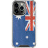 Australia Flag Distressed iPhone 16 Pro Clear Case