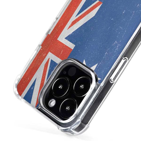 Australia Flag Distressed iPhone 16 Pro MagSafe Case