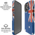 Australia Flag Distressed iPhone 16 Pro Magsafe Impact Case