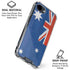 Australia Flag Distressed iPhone 16e Clear Case