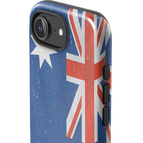 Australia Flag Distressed iPhone 16e Impact Case