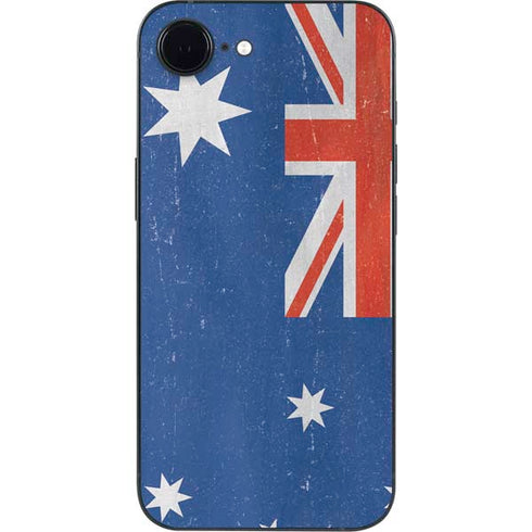 Australia Flag Distressed iPhone 16e Skin
