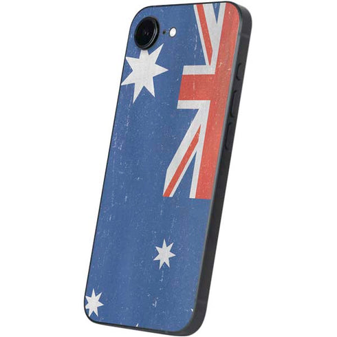 Australia Flag Distressed iPhone 16e Skin