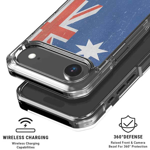 Australia Flag Distressed iPhone 17 Air MagSafe Case