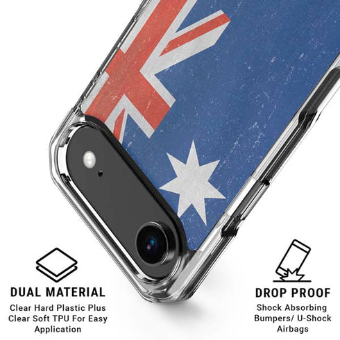 Australia Flag Distressed iPhone 17 Air MagSafe Case