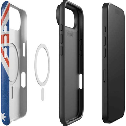 Australia Flag Distressed iPhone 17 Air Magsafe Impact Case