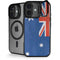 Australia Flag Distressed iPhone 17 Kickstand Case