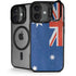 Australia Flag Distressed iPhone 17 Kickstand Case