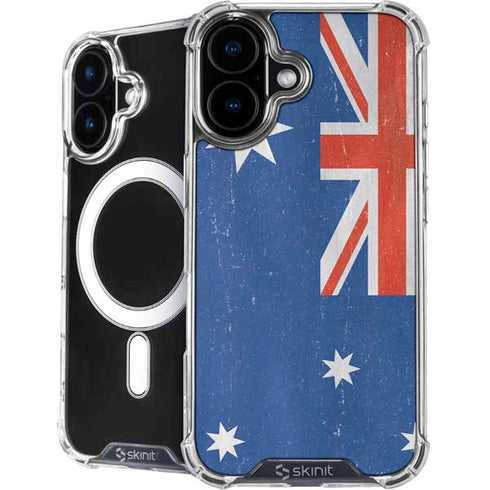 Australia Flag Distressed iPhone 17 MagSafe Case