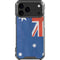 Australia Flag Distressed iPhone 17 Pro Max Clear Case