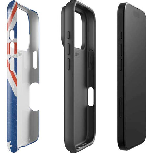 Australia Flag Distressed iPhone 17 Pro Max Impact Case