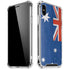 Australia Flag Distressed iPhone X/XS Clear Case