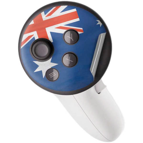 Australia Flag Distressed Meta Quest 3S Skin