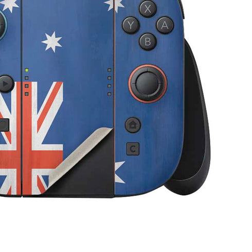 Australia Flag Distressed Nintendo Switch 2 (2025) Joy-Con Controller Skin