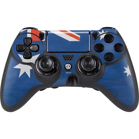 Australia Flag Distressed PlayStation PS4 Skins
