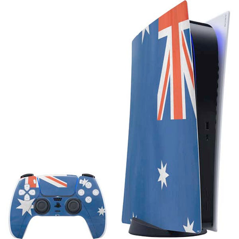 Australia Flag Distressed PlayStation PS5 Skins