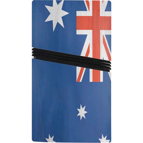 Australia Flag Distressed PS5 Pro Bundle Skin