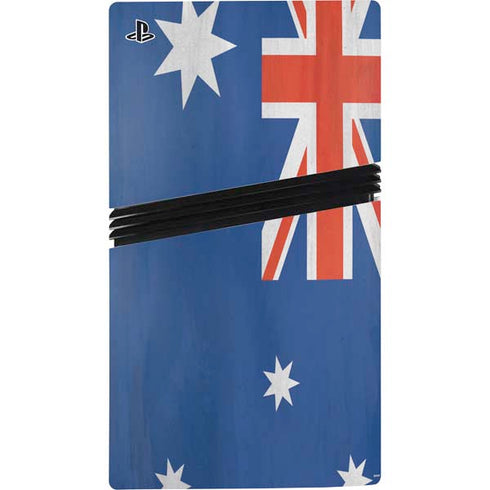 Australia Flag Distressed PS5 Pro Console Skin