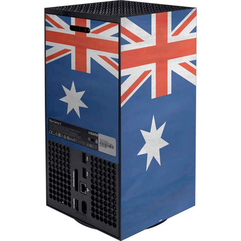 Australia Flag Distressed XBox Series X Digital Edition Bundle Skin