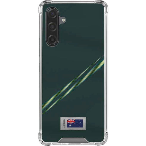 Australia Soccer Flag Galaxy A17 Clear Case